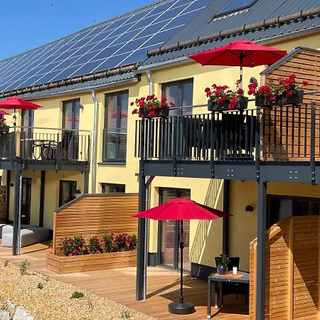 Chalet-Ferienwohnung Aehrenglueck, 70 Qm, Wellness/Fitness/Sauna - Bergroedelhof Feilitzsch Buitenkant foto