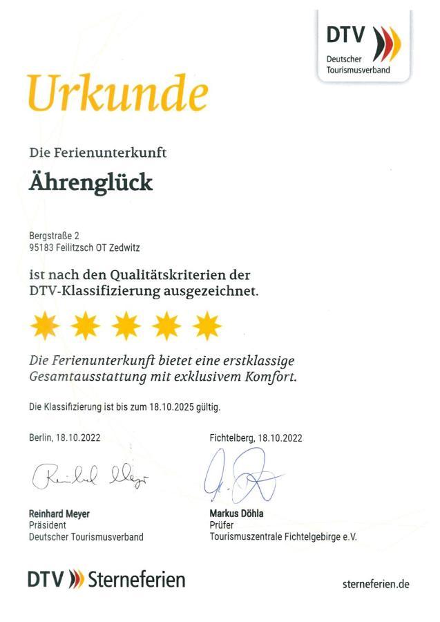 Chalet-Ferienwohnung Aehrenglueck, 70 Qm, Wellness/Fitness/Sauna - Bergroedelhof Feilitzsch Buitenkant foto