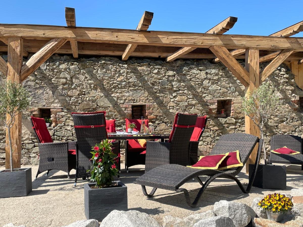 Chalet-Ferienwohnung Aehrenglueck, 70 Qm, Wellness/Fitness/Sauna - Bergroedelhof Feilitzsch Buitenkant foto