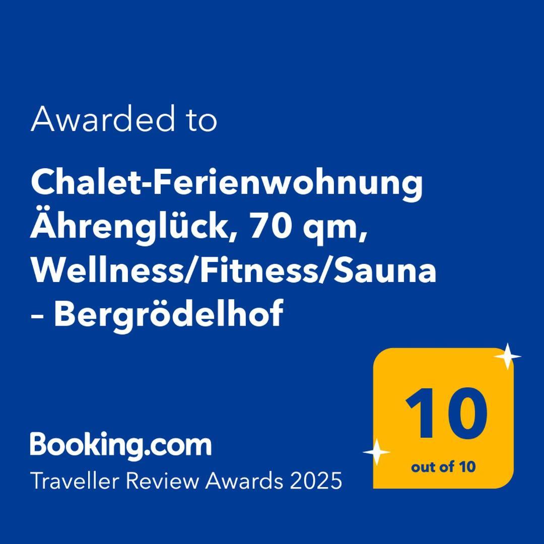 Chalet-Ferienwohnung Aehrenglueck, 70 Qm, Wellness/Fitness/Sauna - Bergroedelhof Feilitzsch Buitenkant foto
